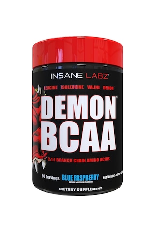 Insane Labz Demon Bcaa Powder 2:1:1 60 Servings - Blue Rasperry