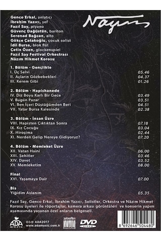 Fazıl Say- Nazım Oratoryosu Dvd (Dvd)