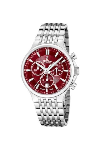 Festına Swıss F20093/5 Chrono Erkek Kol Saati Altın