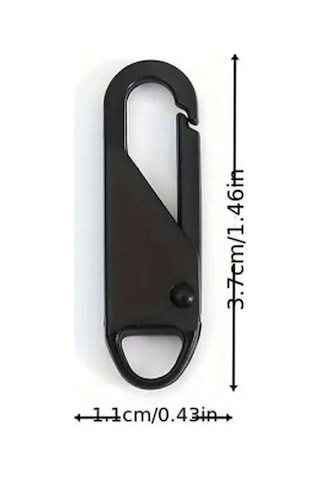 Fermuar Sürgüsü Başlığı , Yedeği Çok Renkli