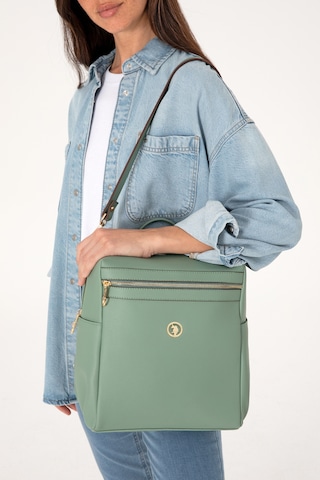 U.S. Polo Assn. Kadın Mint Çift Askılı Sırt Çantası 50319179-VR090