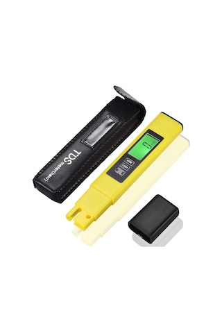 WaterMelon Tds Metre Termometreli Su Kalite Ölçüm Cihazı Pil Kılıf