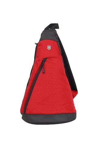 Red Erkek Victorinox Viztorinox Almont Orig Dual Compartman Sling Body Bag 606750 Kırmızı