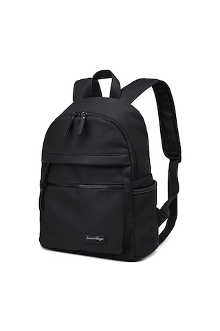 Smart Bags Twill Dimi Kumaş Kadın Sırt Çantası 3332 Siyah