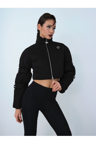 LOFT Regular Fit Kadın Mont Lf2037217 Q1.v1 Siyah