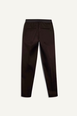 Defacto Sigaret Normal Bel Düz Paça Saten Pantolon J8743az26spbn220 Kahve-bn220