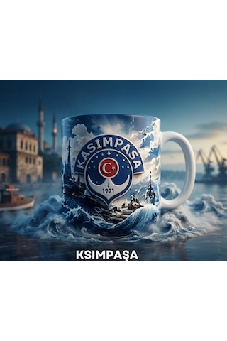 Kasımpaşa Lacivert Beyaz Kaliteli Kupa Bardak Taraftara Özel Tasarım Kasımpaşa Lacivert Beyaz Kaliteli Kupa Bardak Taraftara Özel Tasarım