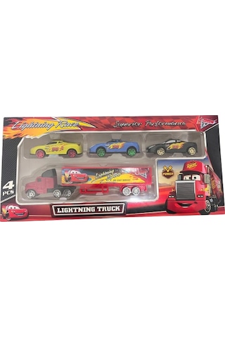 Toysan Toy-50 3'lü Tır Seti Metal Arabalı