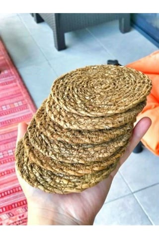 Tedar Hasır Bardak Altlığı 6 Adet Najmaddin 6411267