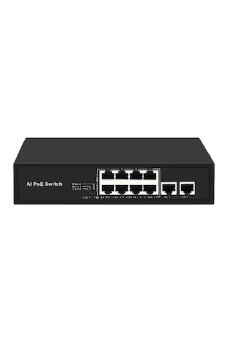 Scsı SC8AF 8 Port 120 W 10/100 + 2 1000 Uplink Poe Swıtch Scsı SC8AF 8 Port 120 W 10/100 + 2 1000 Uplink Poe Swıtch