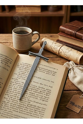 Ortaçağ Ruhunu Sayfalarınıza Taşıyın Kitap Ayracı