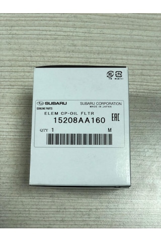 15208Aa160 Subaru Yag Filtresi 370079576