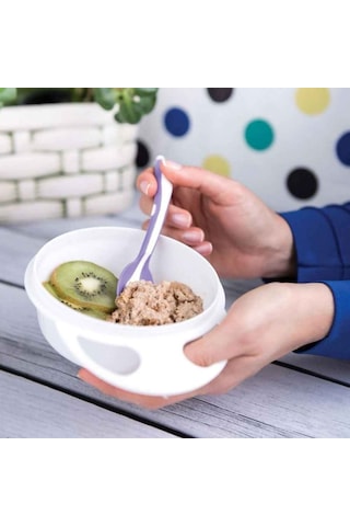 Mycey Kapaklı Mama Tabağı Yeşil Yeşil