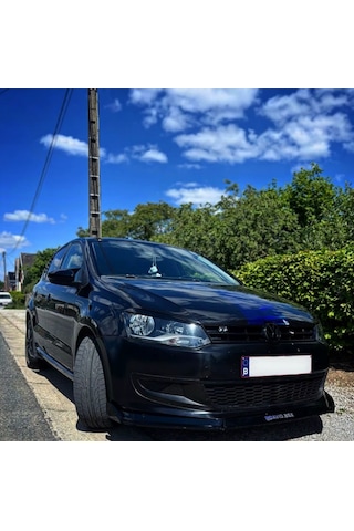 Vw Polo Mk5 6r 6c 2009 - 2017 Batman Yarasa Ayna Kapağı Piano Black Abs Plastik