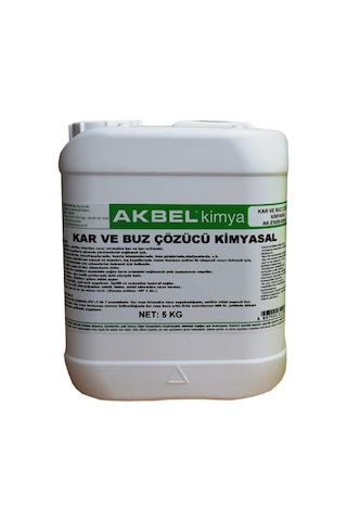 Akbel Zemin Kar Ve Buz Çözücü Kimyasal 5 Kg