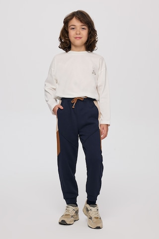 Panço Erkek Çocuk Eşofman Alt Camel Lacivert