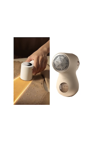 Sones Joyroom Jr-cy517 Usb Giysi Tüylenme Düzeltici Ev Tipi Saç Temizleme Makinesi, Stil: 2 Bıçak Başlığıyla Bej