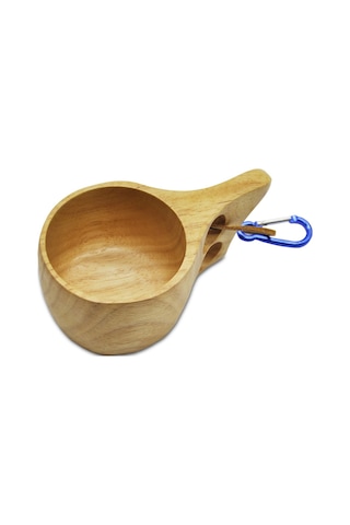 Titi 4400 Kuksa Ahşap Bardak Çok Renkli