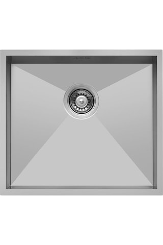 Krom Eviye 12 4045R12 Polisajlı Handmade Mutfak Eviyesi 40 x 45