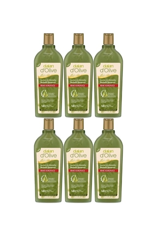 D Olive Zeytinyağlı Renk Koruyucu Şampuan 400 Ml 6 Adet D Olive Zeytinyağlı Renk Koruyucu Şampuan 400 Ml 6 Adet