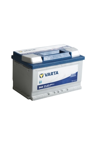 Varta Akü 12v 72 Ah Amper E43 Varta Akü 12v 72 Ah Amper E43