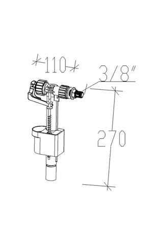 Tema 95 Flatör 3/8 Yandan 20095 Diğer