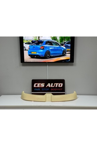 Vw Polo Uyumlu Oettinger Piano Black Bagaj Spoiler İthal Sıfır