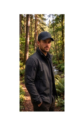 Gonca Şapka-hasan Dulundu Su İtici Kumaş Outdoor Spor Kep Unisex Şapka Siyah