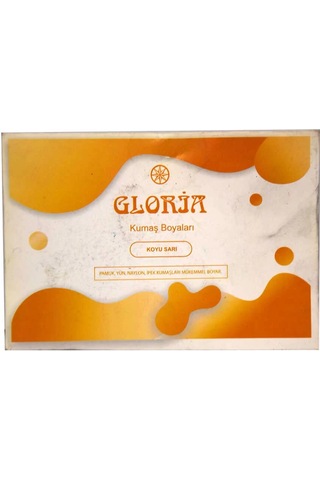Kumaş Boyası Koyu Sarı 10 Gr Pkt