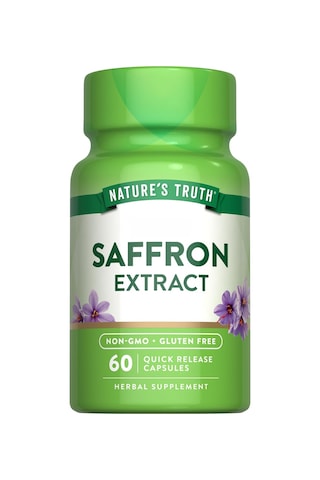 Nature's Truth Saffron Safran Extract Capsules 60 Count Conc