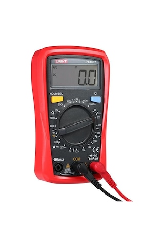 Novahub Uni-t Ut33b+ Lcd Dijital Multimetre, Dc/ac Gerilim-akım Ölçer, Direnç Test Cihazı, Voltmetre Ampermetre