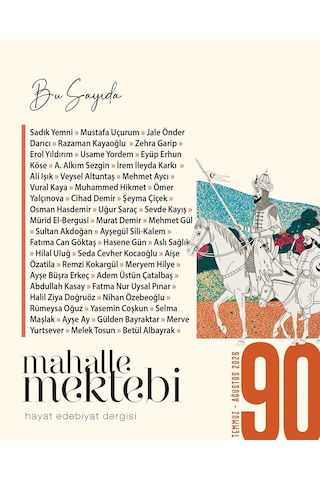 Mahalle Mektebi Dergi 90.sayı Temmuz-ağustos 2026