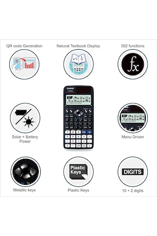 Casio Fx-991ex 552 Fonksiyonlu Bilimsel Hesap Makinesi Genel