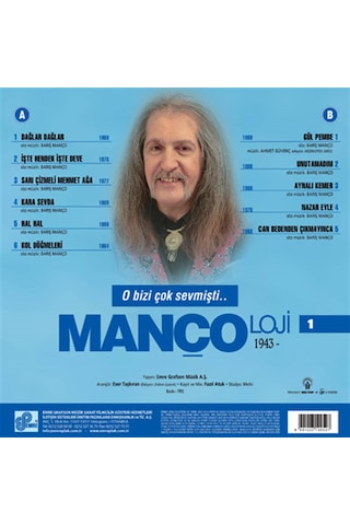 Barış Manço - Mançoloji 1 Plak