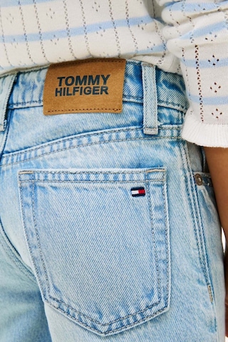 Tommy Hilfiger Kız Çocuk Kot Pantolon Kg0kg09115 Mavi