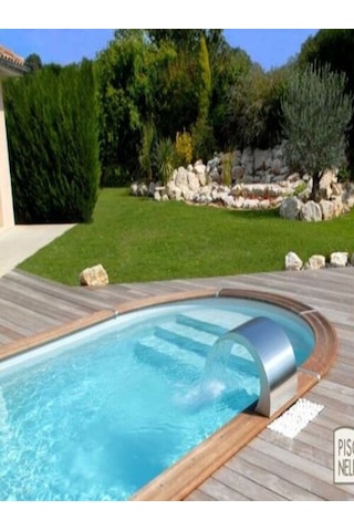 DEV PASLANMAZ 400x1000 mm Lüks Model Havuz Şelale AISI 304 Kalite