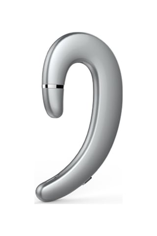 Et Bluetooth Kulaklık Kablosuz Kulaklık Handsfree Kulak Kancası Su Geçirmez Gürültü Önleyici Kulaklık Mic İle Android Iphone Uyumlu Gümüş Gümüş