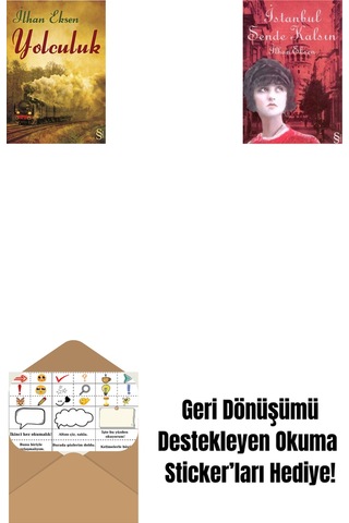 Yolculuk + İstanbul Sende Kalsın + Okuma Sticker'ları
