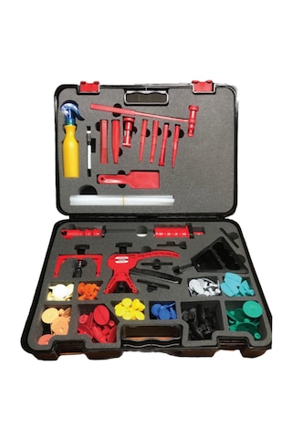 Boyasız Göçük Düzeltme Seti 146 Parça Full Tabanca,vantuz, Met