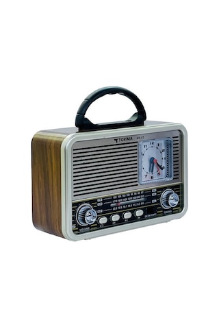 Torima NS-03 Gold Nostajik Radyo Bluetooth Hoparlör