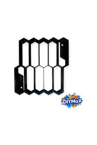 Hot Wheels Uyumlu 10'lu Duvar Standı 1/64 Diecast Matchbox Model Araba Sergileme Rafı Koleks - Beyaz