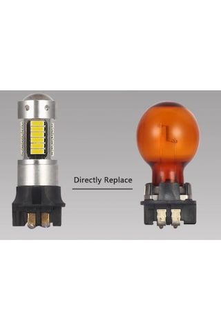 Zembil Pw24W Led 30 Ledli Drl Gündüz Farı Ledi Amber Turuncu