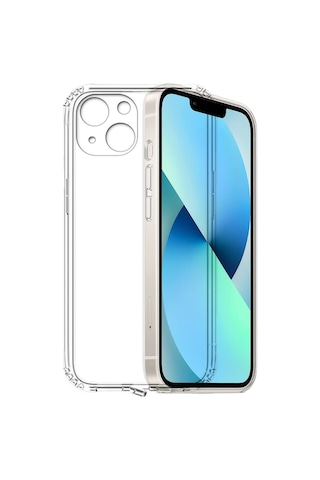 Kvy Apple Uyumlu iPhone 14 Plus Kamera Korumalı Süper Silikon Kılıf