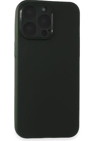 Mepa Apple, Uyumlu iPhone 15 Pro Kılıf Puma Silikon - Yeşil Najmaddin standart