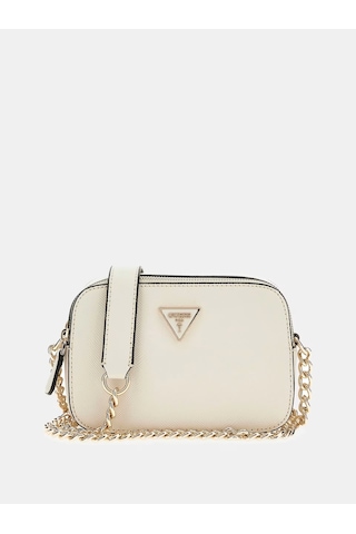 Guess Noelle Iı Camera Kadın Çapraz Askılı Çanta Hwzg9672140 Ekru