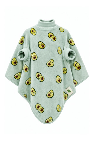 Reyo 6 Ay-6 Yaş Uzun Kollu Bebek Mama Önlüğü, Çocuk Aktivite Önlüğü, Pamuklu,su Geçirmez - Avocado Avokado