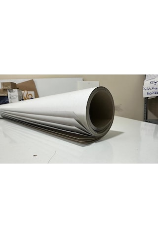70 X100 Cm Lüks Krome Karton Kalın Kağıt Ambalaj Kağıdı Önü Beyaz Arkası Gri 180gr 10 Adet-1,26 Kg