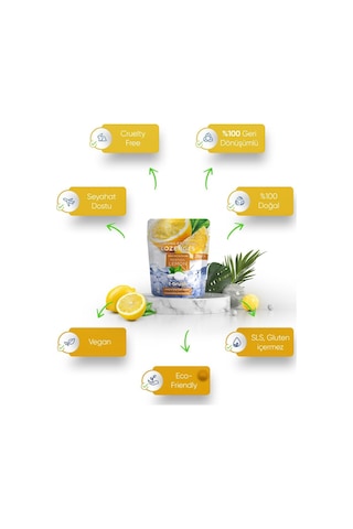 Tbrush Limon&Nane Aromalı Ferahlatıcı Ağız Tableti - Ağız Kokusu Önleyici Pastil-Şekersiz