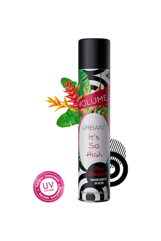 Tropik Kokulu Hacimlendirici Kuru Şampuan Seti 2x200ml- Vegan - Uv Korumalı