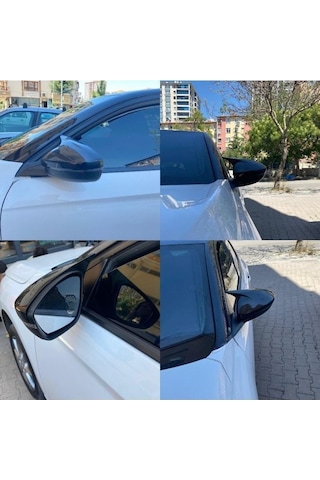Cıtroen C5 Cactus Yarasa Ayna Kapağı Batman Parlak Siyah Piano Black
